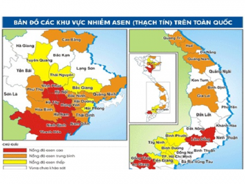 Thực trạng ô nhiễm Asen ở Việt Nam theo báo cáo của Unicef