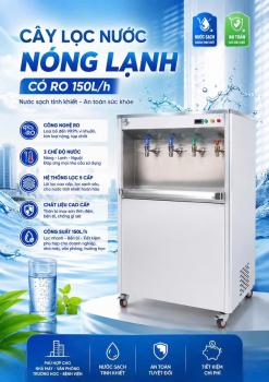 Máy lọc nước nóng - nguội RO 150L/h công nghiệp
