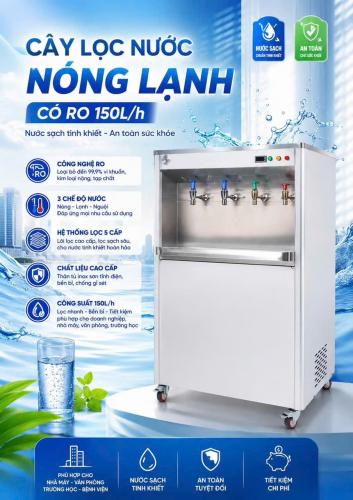 Máy lọc nước nóng - nguội RO 150L/h công nghiệp